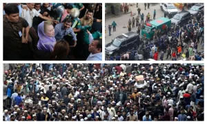 بنگلہ دیش کی سابق وزیرِاعظم خالدہ ضیا کی نماز جنازہ ادا، پاکستانی وفد بھی شریک